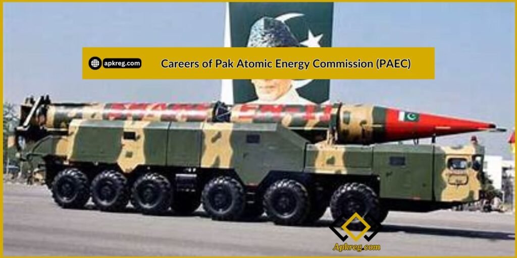 Careers of Pak Atomic Energy is one of the power institutions playing an important role in scientific and nuclear progress and advancements.