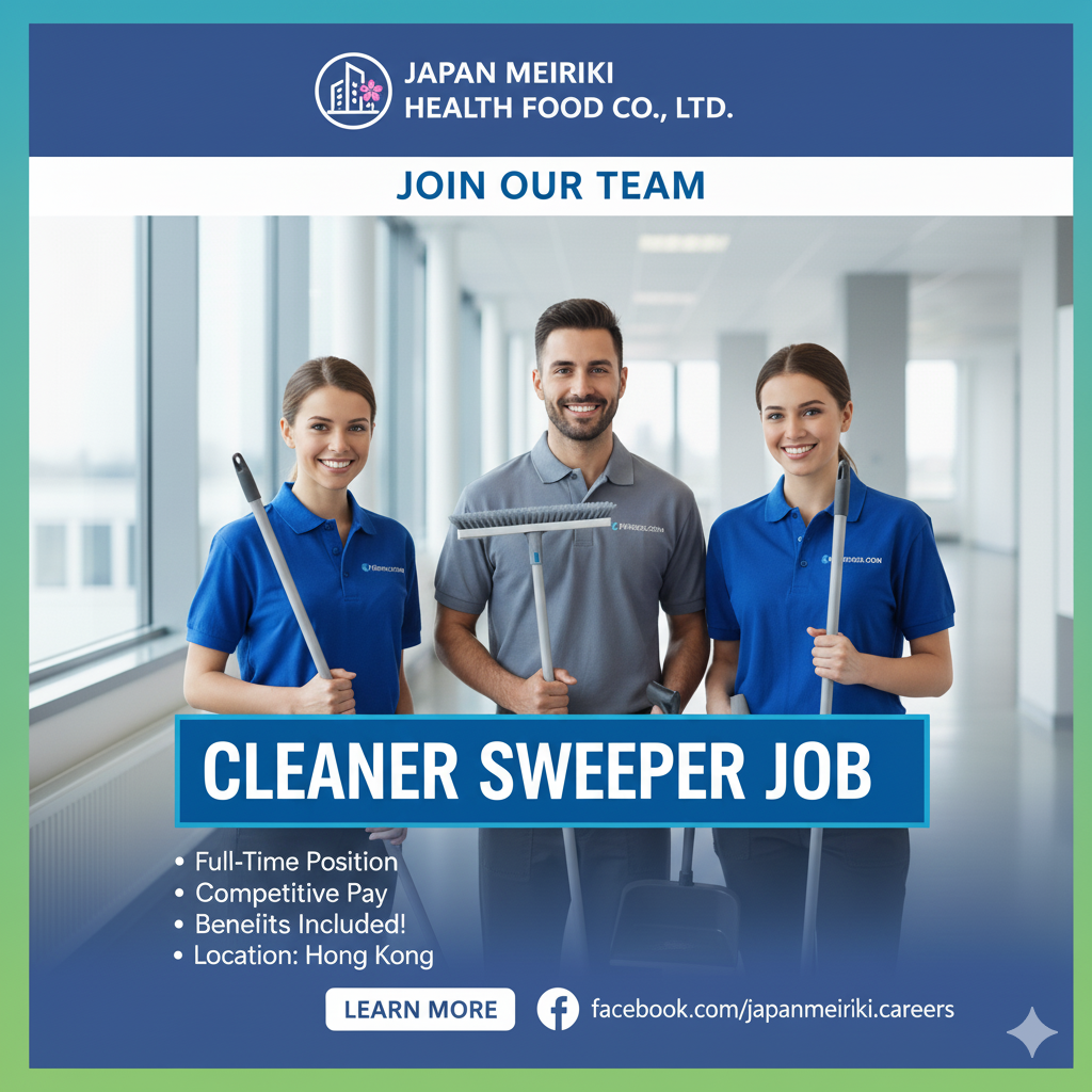 Find about cleaner sweeper job in hongkong at ZS Hospitality Managment Limited. learn job details, dutys, skill, and how to apply.